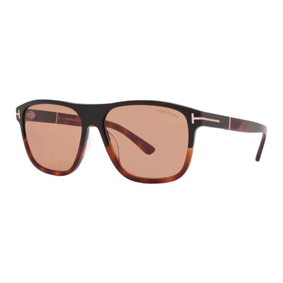 NEW TOM FORD SUNGLASSES TF1081 05E BLACK/HAVANA MEN EYEWEAR FT1081/S 05E